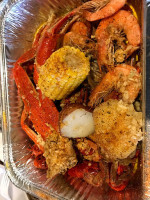 La. Boiling Seafood Crab Crawfish inside