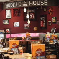 Huddle House inside