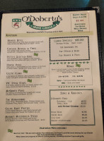 O'doherty's Irish Grille inside