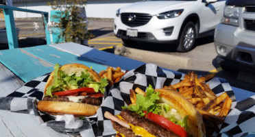 Charley's Old Fashioned Hamburgers food