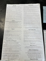 Jojack's Espresso Cafe menu