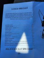 Mikes Inland Seafood menu