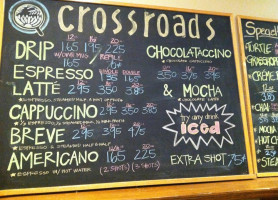 Crossroads Coffee House food