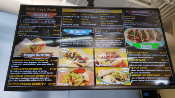 La Montana Y Taqueria menu