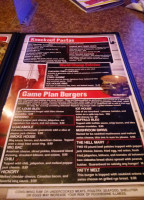 Icehouse Sports menu