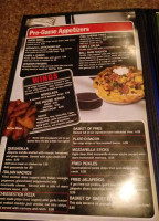 Icehouse Sports menu