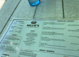 Millie's Market Cafe menu