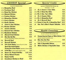 Modoo Teriyaki menu