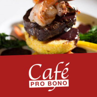 Cafe Pro Bono food