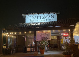 The Craftsman Tavern outside