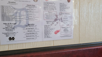 North Coney Island menu