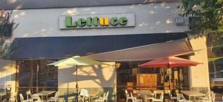 Lettuce Catering outside