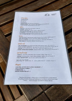 The Cellar menu