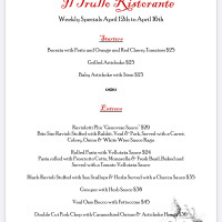 Il Trullo menu