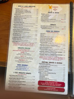 Squire's Diner menu