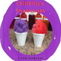 Chill Billy's Snowcones food