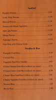 Green Elephant Gourmet menu