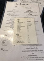 La Galette Creperie menu