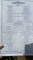 Fisherman's Restaurant Bar menu