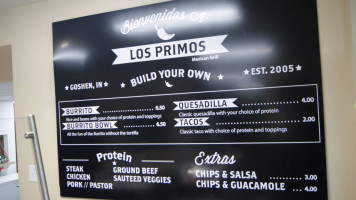 Los Primos Mexican Grill inside