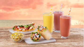 Tropical Smoothie Cafe food