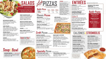 Ledo Pizza menu