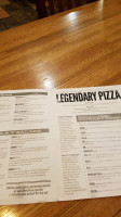 Legends Pizza Tap Room menu