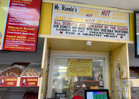 Mr. Ronnie's Famous Hot Donuts inside