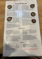 Ramen Hiroshi menu