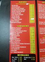 Supreme Burger Grill menu