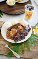 L&l Hawaiian Barbecue food