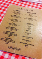 The Boundary On 66 menu