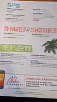 Islands Anaheim Hills menu