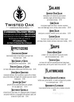 Twisted Oak American Bar and Grill food