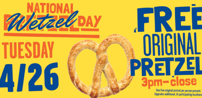 Wetzel's Pretzels food