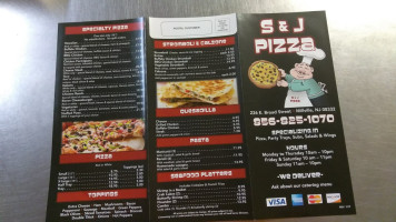 S J Pizzeria food