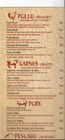 Molé Molé menu