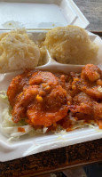 Famous Kahuku Shrimp food