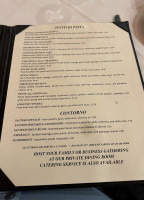 Matteo's Italiano menu