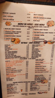 Casa Jimenez menu