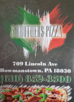 3 Brothers Pizza food