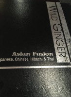 Wild Ginger Asian Fusion food