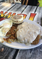 Old Town Burger Breakfast inside