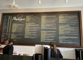 Merengue Bakery Cafe menu