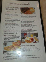 The Pancake Factory menu