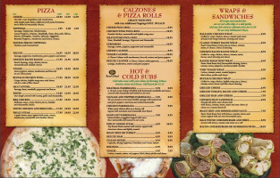 Fierro's Pizzeria menu