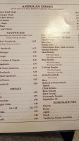 Nancy's Silver Cafe menu