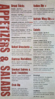 Atlas Brick Oven Pizzeria menu