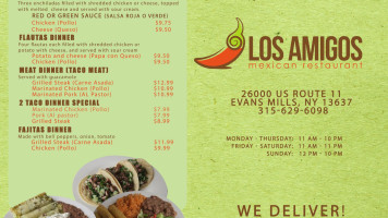 Los Amigos Mexican food