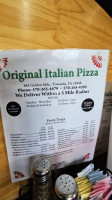 Carini's Original Italian Pizza food